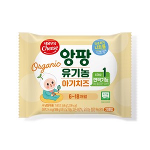 앙팡 유기농 아기치즈 온라인전용, 1단계, 360g, 2개