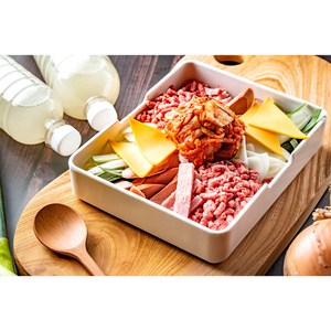 [54년 전통의 원조] 송탄 최네집 부대찌개 2인분 팩(900g) 3인분 팩(1350g) 캠핑요리 혼밥, 900g, 1개