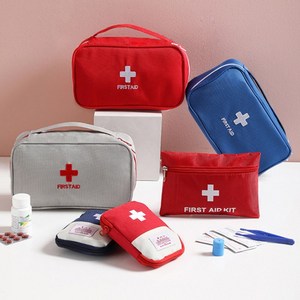 여행용 구급 파우치 FIRST-AID L, 1개