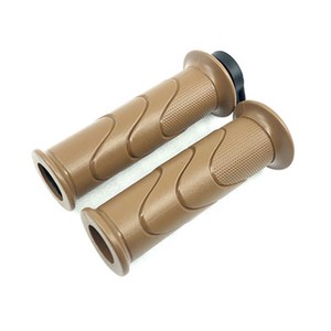 혼다 슈퍼커브 110 튜닝 핸들 그립 H2C 브라운 클래식 스로틀 18-22년, 1개