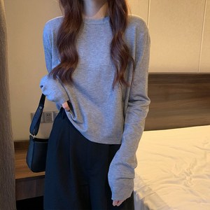 라라홀리 데일리 소프트 베이직 크롭 이너 니트