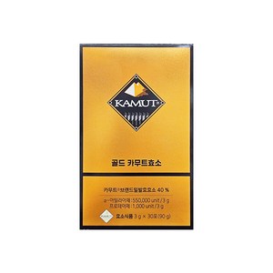 골드 카무트효소 [카무브 브랜드밀발효효소 40%], 90g, 1개