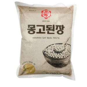 [몽고장유] 부천 몽고된장 2kg, 2개