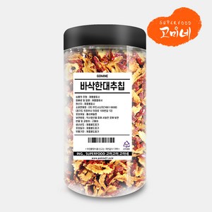 고미네 바삭한대추칩 국산 무첨가 100%, 100g, 1개