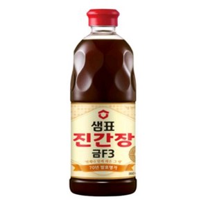 샘표 진간장 금 F3, 860ml, 10개