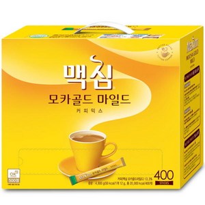 맥심 모카골드 400T 마일드 커피믹스 선물세트, 1개, 400개입, 12g