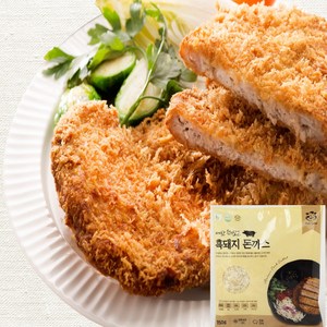 진안 마이산 흑돼지로 만든 돈까스, 10개, 150g