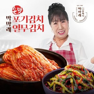 박막례 손맛 포기김치 7kg + 열무김치 2kg, 1개