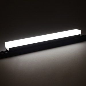 엘포스 LED TS라인 레일등 레일조명 라인조명, 900MM/24W, 1개, 블랙-주백색