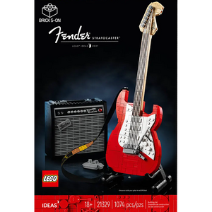 레고 아이디어 21329 Fender Stratocaster, 혼합색상, 1개