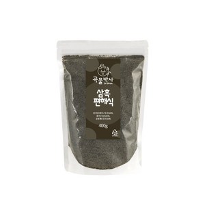 곡물박사 블랙푸드 검정콩 흑임자 쉐이크 400g 검정깨 검은콩 검정쌀 삼흑편해식, 1개