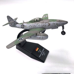 JASON TUTU 1/72 비율 Messeschmitt Me 262 전투기 합금 밀리터리 항공기 모델 다이캐스트 금속 비행기, Me-262 Fighte, 1개