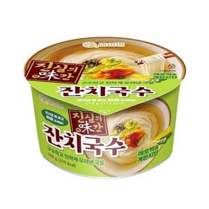 [세이면]잔치국수(용기) [195 g X 8개입], 195g, 8개