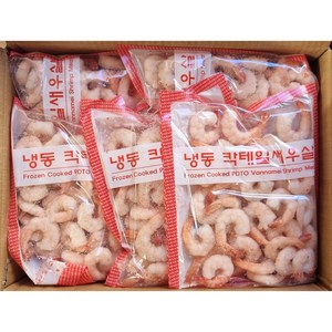 [대영] 냉동 칵테일새우 사이즈 71/90 (200g*10팩) 2kg, 10개