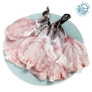 산지직송 327번 중매인 당일경매 생물 아귀 꼬리살, 1개, 1kg(내외)