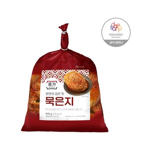 종가묵은지 900G/대상(주), 900g, 1개