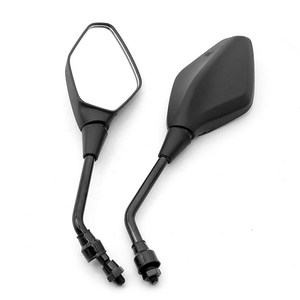 [호환] BMW R1200 R1250GS F650 G310 GS 용 M10 오토바이 백미러 수정 액세서리 범용, 01 Black, 1개