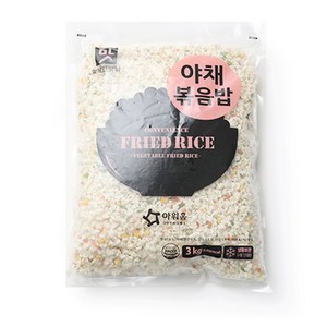 [먹깨비네] 아워홈 대용량 야채볶음밥 3kg, 4개