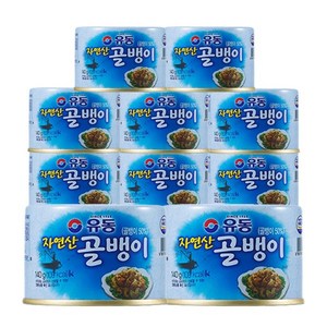 유동 자연산 골뱅이 140g, 10개