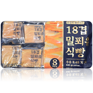 18겹 밀푀유 식빵 트레이더스, 1개, 640g