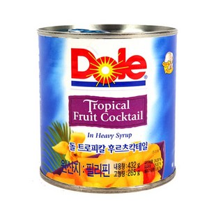 동원 Dole 후르츠칵테일 432g 원터치, 12개