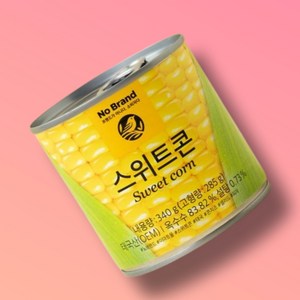 노브랜드 스위트콘 옥수수 340G x 3개 noband sweet con 340g x 3, 12개