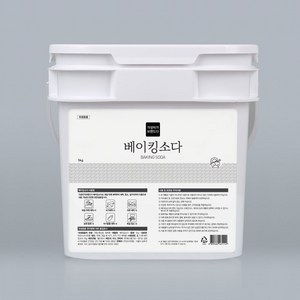 가성비가브랜드다 베이킹소다 버킷+계량스푼, 1개, 5kg