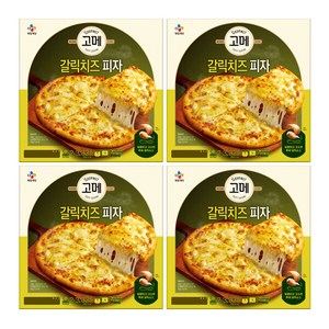 고메 갈릭치즈 피자 325g x 4판, 1개