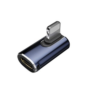 [JA151] Coms USB 3.1 Type C 젠더 C타입 to 8핀 iOS 8Pin PD충전 상하좌우 꺾임, 20mm, 1개