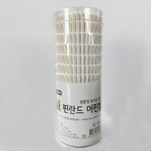 핀란드 머핀컵 유산지컵 베이킹 종이컵, 핀란드머핀컵 /, A.40mm 화이트 200매 케이스, 1개