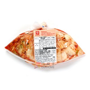 덜매운 어린이 포기김치(썰은 상품) 1KG 하늘담아, 1개, 단품