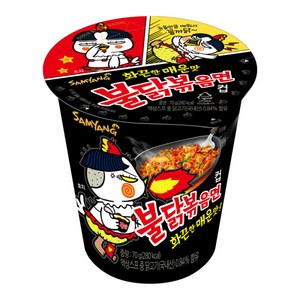 불닭볶음면 소컵 70g, 24개