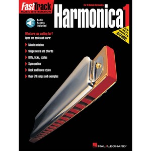 FastTack Hamonica Method - Book 1 패스트트랙 하모니카 메쏘드 1권 (다이아토닉 음원포함) Hal Leonad 할 레오나드