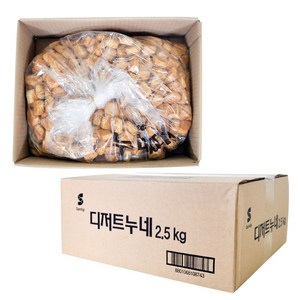 기타 삼립식품 디저트 누네띠네 2.5kg 미니 대용량 과자 쿠키 비스킷, 1개