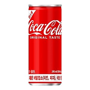 코카콜라 업소용, 245ml, 24개