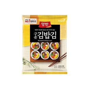 동원 양반 구운 김밥김 22g(10매), 3개