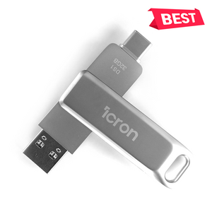 ICRON 대용량 USB 메모리 C타입 OTG 핸드폰 유에스비, 32GB