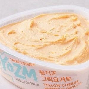 [YOZM]요즘 꾸덕한 단짠단짠 단백 황치즈 그릭요거트 100g, 4개