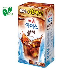 맥심 아이스 블랙 커피믹스, 5.9g, 110개입, 1개