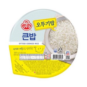 맛있는 오뚜기밥 큰밥, 300g, 8개