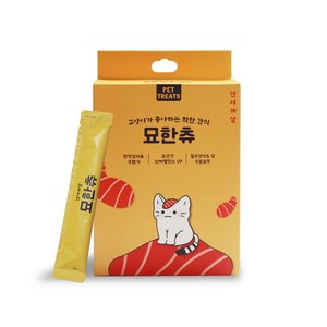 펫트리츠 고양이 묘한츄 대용량 간식 30p, 1개, 450g, 연어게살