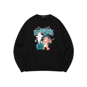 국내매장상품 LMC 맨투맨 WITCH CRAFT BEAR SWEATSHIRT black 291011