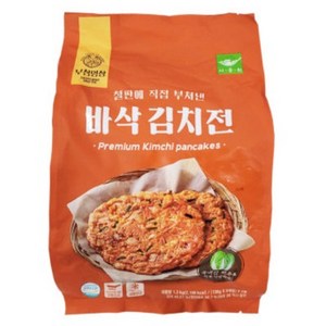 [코스트코] 사옹원 부침명장 바삭김치전 130G 10장 김치부침개 아이스박스, 1.3kg, 2개