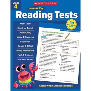 Scholastic Success with Reading Tests 4, Scholastic Teaching Resources