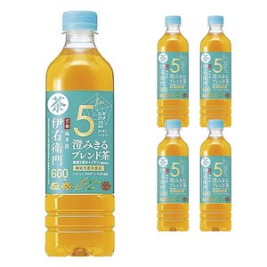 산토리 이에몬 맑아지는 블렌드 차, 5개, 600ml