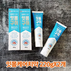 일양약품 잇몸구취 케어치약, 2개, 220g