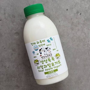 평창보배목장 사과맛 요거트 500ml, 1개입, 1개