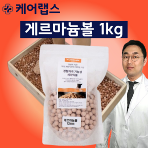 게르마늄 황토볼 편백나무 발지압 발마사지 경혈 어싱 케어랩스, 게르마늄볼 1kg(12mm), 1개