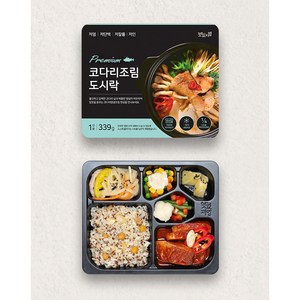 [맛있저염] 칼륨 인 나트륨 단백질 고려한 도시락_코다리조림 (냉동), 350g, 1개