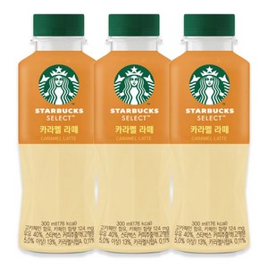 스타벅스 셀렉트 카라멜 라떼, 12개, 300ml